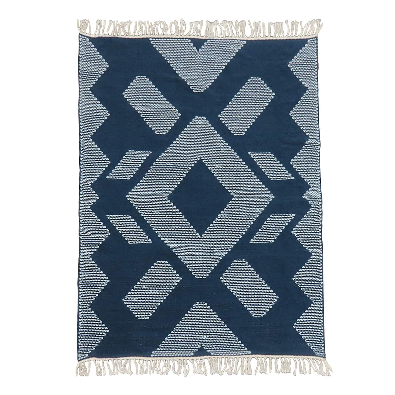 National Outdoor Living® Geometric Hand Woven Outdoor Rug